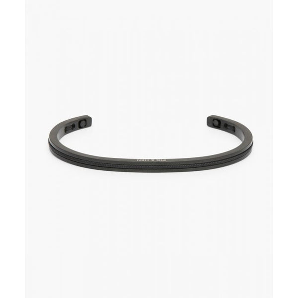 Navarch Bangle Bracelet - Black / Black-Nook & Cranny Gift Store-2019 National Gift Store Of The Year-Ireland-Gift Shop