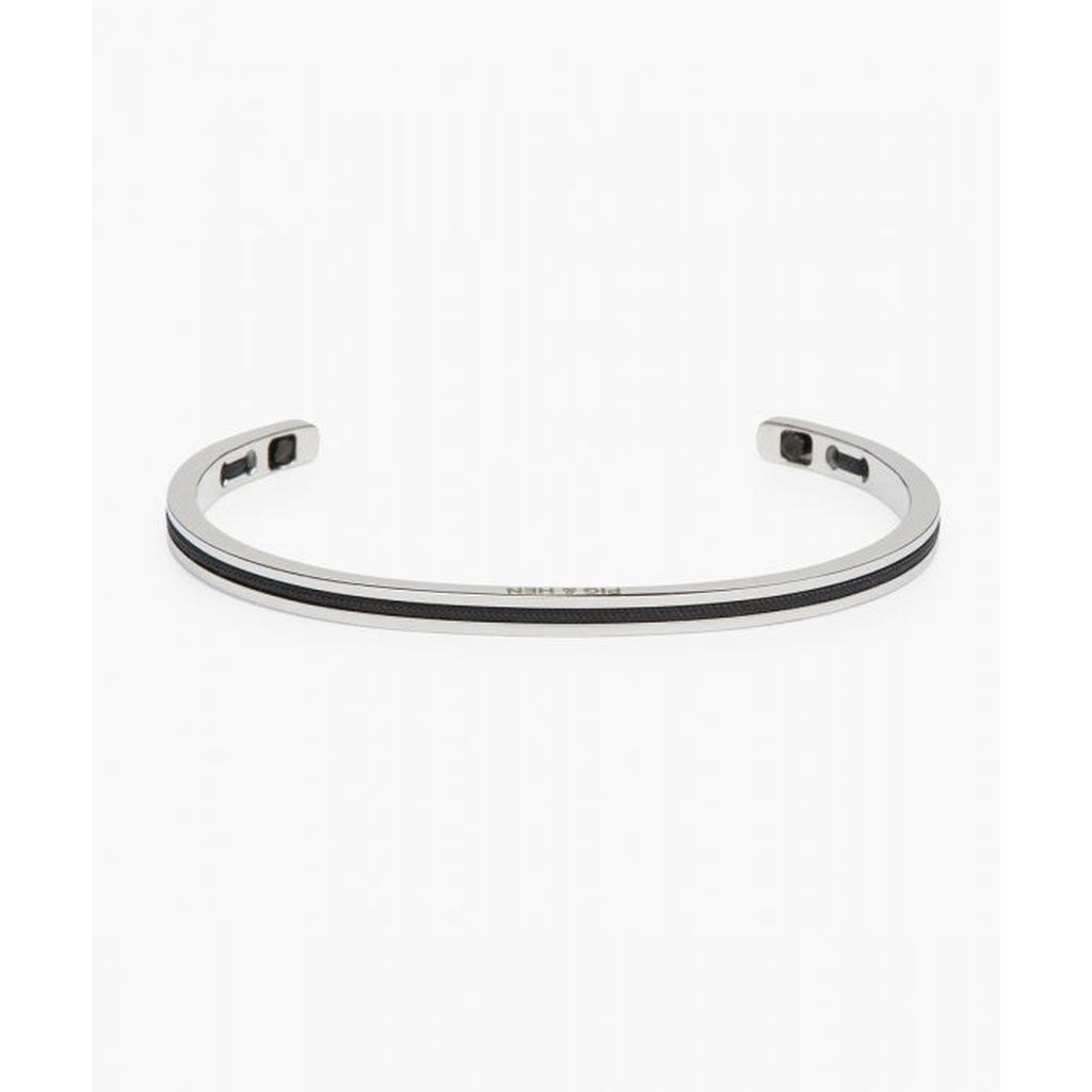 Navarch Bangle Bracelet - Navy / Silver-Nook & Cranny Gift Store-2019 National Gift Store Of The Year-Ireland-Gift Shop