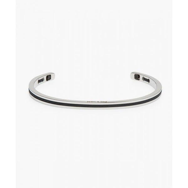 Navarch Bangle Bracelet - Navy / Silver-Nook & Cranny Gift Store-2019 National Gift Store Of The Year-Ireland-Gift Shop