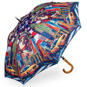 Storm King - Classic NEW YORK in COLOUR Stick Umbrella-Nook & Cranny Gift Store-2019 National Gift Store Of The Year-Ireland-Gift Shop