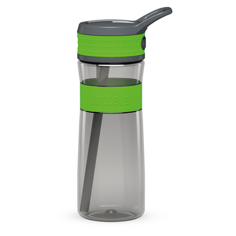 Easy grip, drinking bottle 600ml - Apple Green / Grey-Nook & Cranny Gift Store-2019 National Gift Store Of The Year-Ireland-Gift Shop