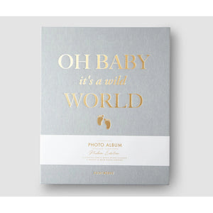 Coffee Table Photo Album - 'New Baby' (Mint)-Nook & Cranny Gift Store-2019 National Gift Store Of The Year-Ireland-Gift Shop