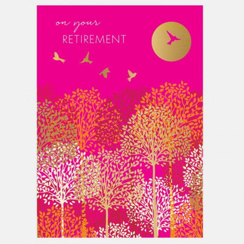 On your retirement (Birds) - Card-Nook & Cranny Gift Store-2019 National Gift Store Of The Year-Ireland-Gift Shop