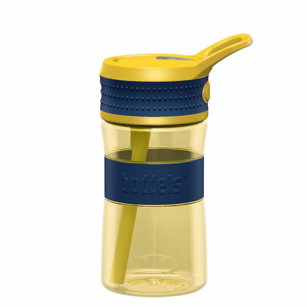Unbreakable (Small) Drinking Bottle 400ml - Night Blue & Yellow-Nook & Cranny Gift Store-2019 National Gift Store Of The Year-Ireland-Gift Shop