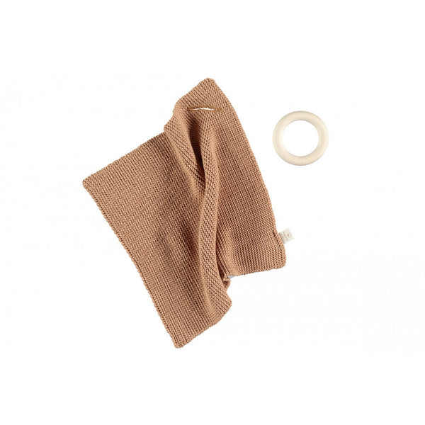 Knitted teething ring - (Colour: biscuit)-Nook & Cranny Gift Store-2019 National Gift Store Of The Year-Ireland-Gift Shop