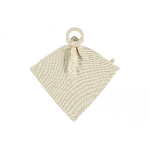 Knitted teething ring - (Colour: natural)-Nook & Cranny Gift Store-2019 National Gift Store Of The Year-Ireland-Gift Shop