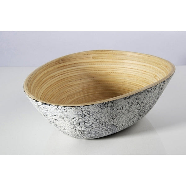 Mango shaped bamboo and duck eggshell bowl-Nook & Cranny Gift Store-2019 National Gift Store Of The Year-Ireland-Gift Shop