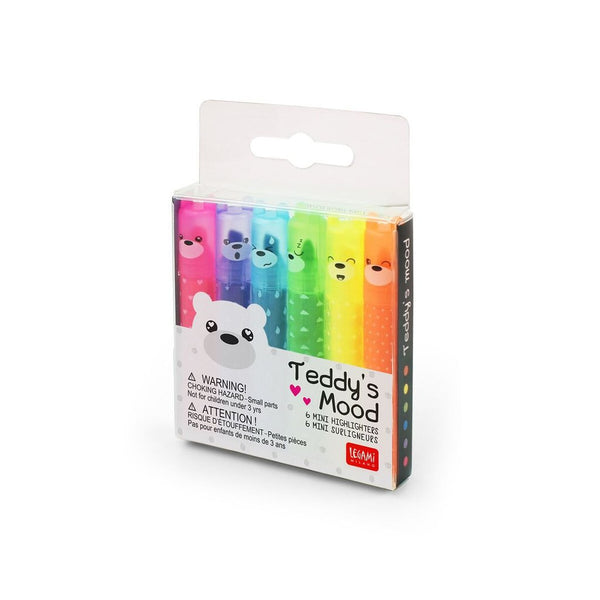 Teddy's Mood - Mini Scented Highlighters-Nook & Cranny Gift Store-2019 National Gift Store Of The Year-Ireland-Gift Shop