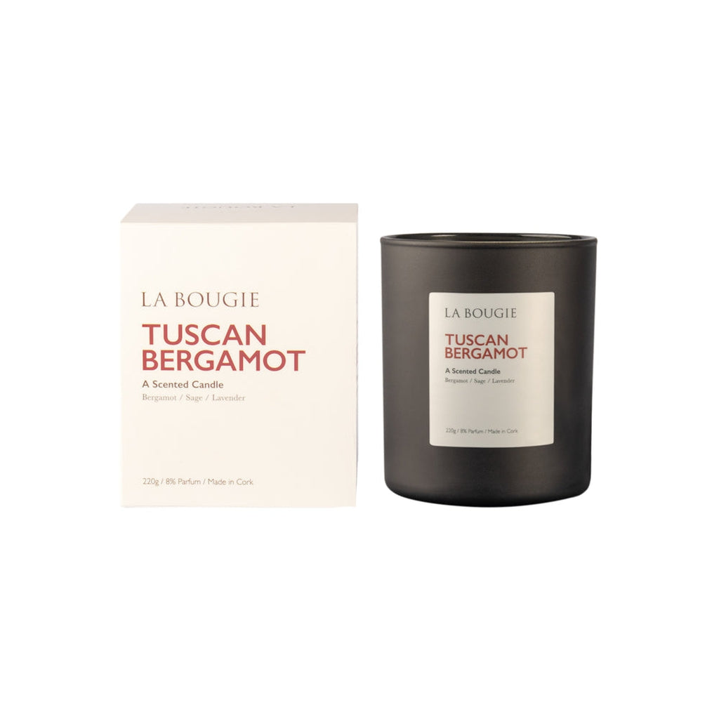 La Bougie - Tuscan Bergamot Candle-Nook & Cranny Gift Store-2019 National Gift Store Of The Year-Ireland-Gift Shop