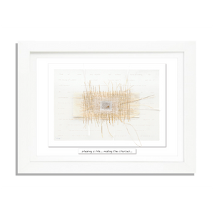 ‘Weaving A life’ Framed Irish Art Print-Nook & Cranny Gift Store-2019 National Gift Store Of The Year-Ireland-Gift Shop