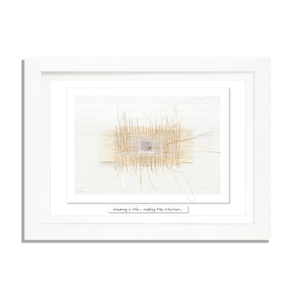 ‘Weaving A life’ Framed Irish Art Print-Nook & Cranny Gift Store-2019 National Gift Store Of The Year-Ireland-Gift Shop