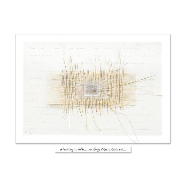 ‘Weaving A life’ Framed Irish Art Print-Nook & Cranny Gift Store-2019 National Gift Store Of The Year-Ireland-Gift Shop