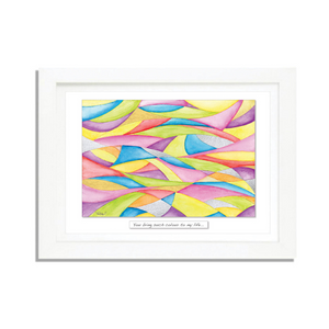 'Colour' Framed Irish Print-Nook & Cranny Gift Store-2019 National Gift Store Of The Year-Ireland-Gift Shop