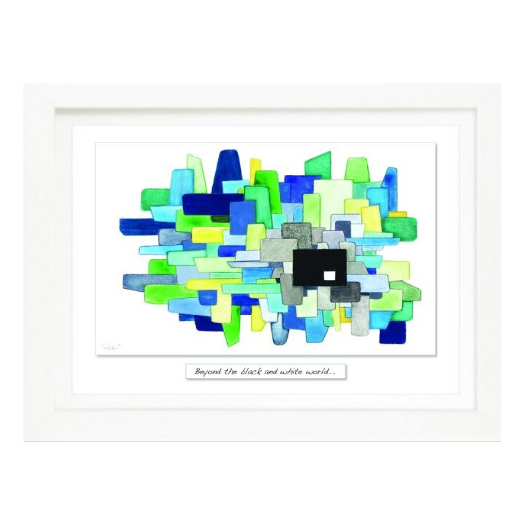 Beyond Framed Irish print (Green)-Nook & Cranny Gift Store-2019 National Gift Store Of The Year-Ireland-Gift Shop