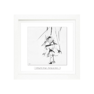 Dancing My Dance - Framed Irish Print-Nook & Cranny Gift Store-2019 National Gift Store Of The Year-Ireland-Gift Shop