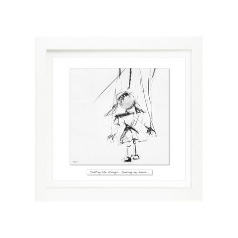 Dancing My Dance - Framed Irish Print-Nook & Cranny Gift Store-2019 National Gift Store Of The Year-Ireland-Gift Shop