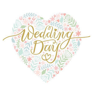Wedding Day - (Large)-Nook & Cranny Gift Store-2019 National Gift Store Of The Year-Ireland-Gift Shop